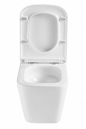 Подвесной унитаз безободковый Terminus Ватикан Монолит 490х340 белый Сосновый Бор - фото 7